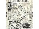Marvel Fantastic Four original comic cover art #115