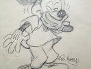 Rare PAUL MURRY Signed Original Drawing of MICKEY MOUSE