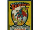 Superman #1 cgc 7.5 ext (P) OW/White 1939 Original copy