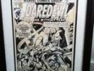 Daredevil #127 Original Cover Art Framed With Comic Marvel Torpedo