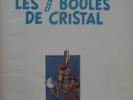 Tintin - Les Sept Boules des Cristal - EO Titre en Bleu et la momie - B2 1948