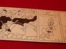 Disney 1941 Original Comic Strip Art Lay Out Ink Drawings Donald & Daisy Oooops