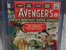 Avengers #1 CGC 3.0 1963 SS Stan Lee Signature Thor Iron Man C9 192 cm