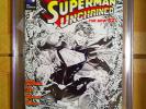 Superman Unchained #1 1:300 B&W Sketch Jim Lee Variant CGC 9.8