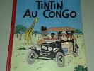 TRES RARE EO TINTIN AU CONGO 2B09 1954 TBE CASTERMAN