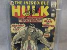 THE INCREDIBLE HULK #1 (1st app.) Signed by Stan Lee PGX 7.0 Marvel Comics 1962