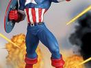 HARD HERO?CAPTAIN AMERICA 15" STATUE MIB?MARVEL THE AVENGERS Bust FIGURE Hulk