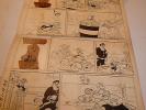Disney 1940 Double Production Original Comic Strip Art Lay Out Ink Drawings