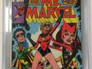 CGC 9.6 MS. MARVEL #18 1ST MYSTIQUE 1970'S MARVEL COMIC BOOK AVENGERS CLAREMONT