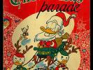 Walt Disney’s Christmas Parade Dell Giant #1 Carl Barks Art Donald Duck 1949 GD