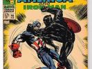 Marvel Comics FN TALES OF SUSPENSE  #98  CAPTAIN AMERICA V BLACK PANTHER