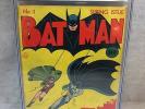 BATMAN #1 (1st Joker appearance) Golden Age 1940 DC Comics CGC 2.0 Unrestored
