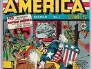 Captain America Comics #1 CGC 6.5 1941 Golden Age Holy Grail Avengers D5 cm