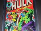 Hulk #181 CGC 9.8 White Pages 1st Wolverine