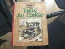Tintin au Congo en N/BL ed Casterman de 1937 en bon état.