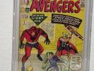 AVENGERS #2 ('63) CBCS graded 5.0 VGFN Nice Bright Copy - Competition For CGC
