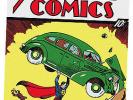 Action Comics #1 June 1938 Superman Animation Cel Max Fleischer CGC 9.0 art