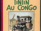 Les Aventures de TINTIN reporter-TINTIN au Congo EO N&B 4ème plat A3 PROCHE NEUF