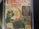 Fantastic Four #1 (Nov 1961, Marvel) CGC 5.0 VERY GOOD FINE ORIGIN FIRST APP LEE