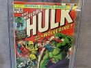 THE INCREDIBLE HULK #181 (Wolverine 1st app.) CGC 9.8 NM/MT Marvel Comics 1974