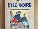 Hergé Tintin L'Ile Noire ED 1941 Petite Image Tout Proche du NEUF RARE.