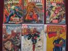 Marvel Super-heroes 13, Captain Marvel 18, Ms Marvel 1, Captain Marvel 1 + more