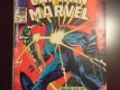 Marvel Superheroes Captain Marvel 13. VG Marvel 1967. 2nd Apper Of Cap Marvel