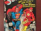 Superman #199 High Grade 1st Race vs Flash 1967 Silver Age Amazing Eye Appeal