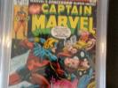 Captain Marvel 57 CBCS 9.6 WHITE NM+ Marvel Comics Thor