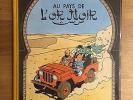 Herge Tintin au Pays de l'Or Noir B4 EO 1950 Tout Proche du NEUF + Papier Kraft.
