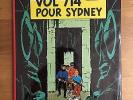 Herge Tintin Vol 714 pour Sydney B37 EO 1er Tirage 1968 Comme NEUF.