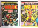 Hi-Grade Strange Tales #178,179- Warlock- MARVEL Comic Book Lot of 2 (C5444)