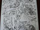 Original ART from SUPERMAN THE WEDDING ALBUM Page 4 1996 Gammill and Anderson