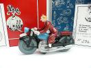 Figurine Tintin à moto Le sceptre d'Ottokar Hergé PIXI Réf. 4512 Tintin n°2 1991