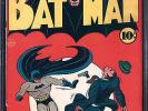 Batman #2 CGC 5.5 DC 1940 2nd Joker Justice League Superman Flash E3 121 cm