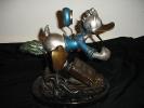 Disney Donald Duck Art Carl Barks Bronze Figure Sculpture SELF CONTROL #122/150