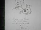 **** Tintin et les picaros EO 1976 avec dessin - dédicace géant signé HERGE ****