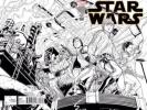 STAR WARS #1 NM VARIANT SET BY QUESADA / SKETCH 1:500 AND COLOR 1:100 2015