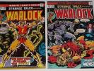 Strange Tales #178 and #181   Warlock by Jim Starlin 1975 Marvel Comics   Sharp