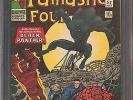Fantastic Four #52 CGC 6.5 FN+ OWW SIGNED STAN LEE UK Ed 1st app. Black Panther