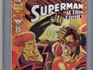 Action Comics 688 CGC 9.8 NM/MT  Superman Green Lantern Doomsday