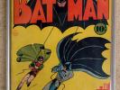 BATMAN #1 1940 SPRING ISSUE - CGC GRADED 7.5