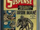 Tales of Suspense #39 CGC 7.0 FN/VF Marvel Comics OW/W Origin 1st app. Iron Man