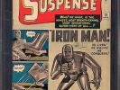 Tales of Suspense 39 CGC 8.5 1st IRON MAN SS Stan Lee 1963 Jack Kirby 1003705003