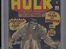 Incredible Hulk #1 CGC 6.5 FN+ Marvel 1st Banner Thunderbolt & Betty Ross OW/W