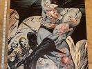BATMAN Poster THE CULT Bernie Wrightson 1988 22x36 DC Comics