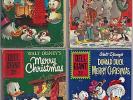 Disney Dell Giant Christmas comics lot of 4, Disney, Donald Duck, Disney comics