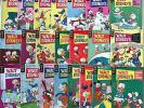 Walt Disney Comics & Stories lot of 22, Gold Key, Donald Duck, Disney comics lot