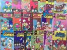 Walt Disney Comics & Stories lot of 20, Whitman, Donald Duck, Disney comics lot