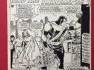 Original art Avengers #39 SPLASH page Don Heck George Bell Marvel Comics 1966